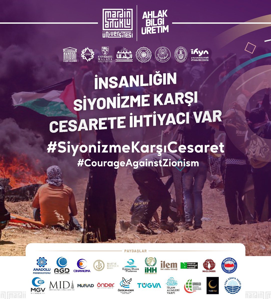 #siyonizmekarşıcesaret 
#courageAgainstZionism 
<a href="/erolozvar/">Erol Özvar</a> <a href="/ibrahimozcosar/">ibrahim özcoşar</a>