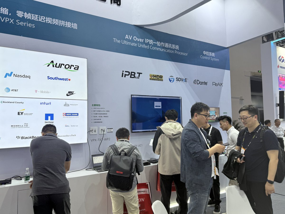 AuroraMMCorp's tweet photo. Aurora Multimedia is represented at #InfoCommChina in Beijing #avtweeps https://t.co/xt1QIqymfh
