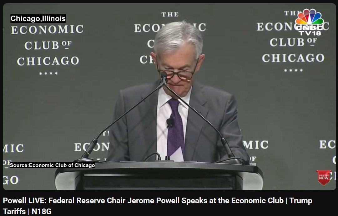 Cryptolid_io's tweet image. #Powel speech end

#FederalReserve #clubofchicago