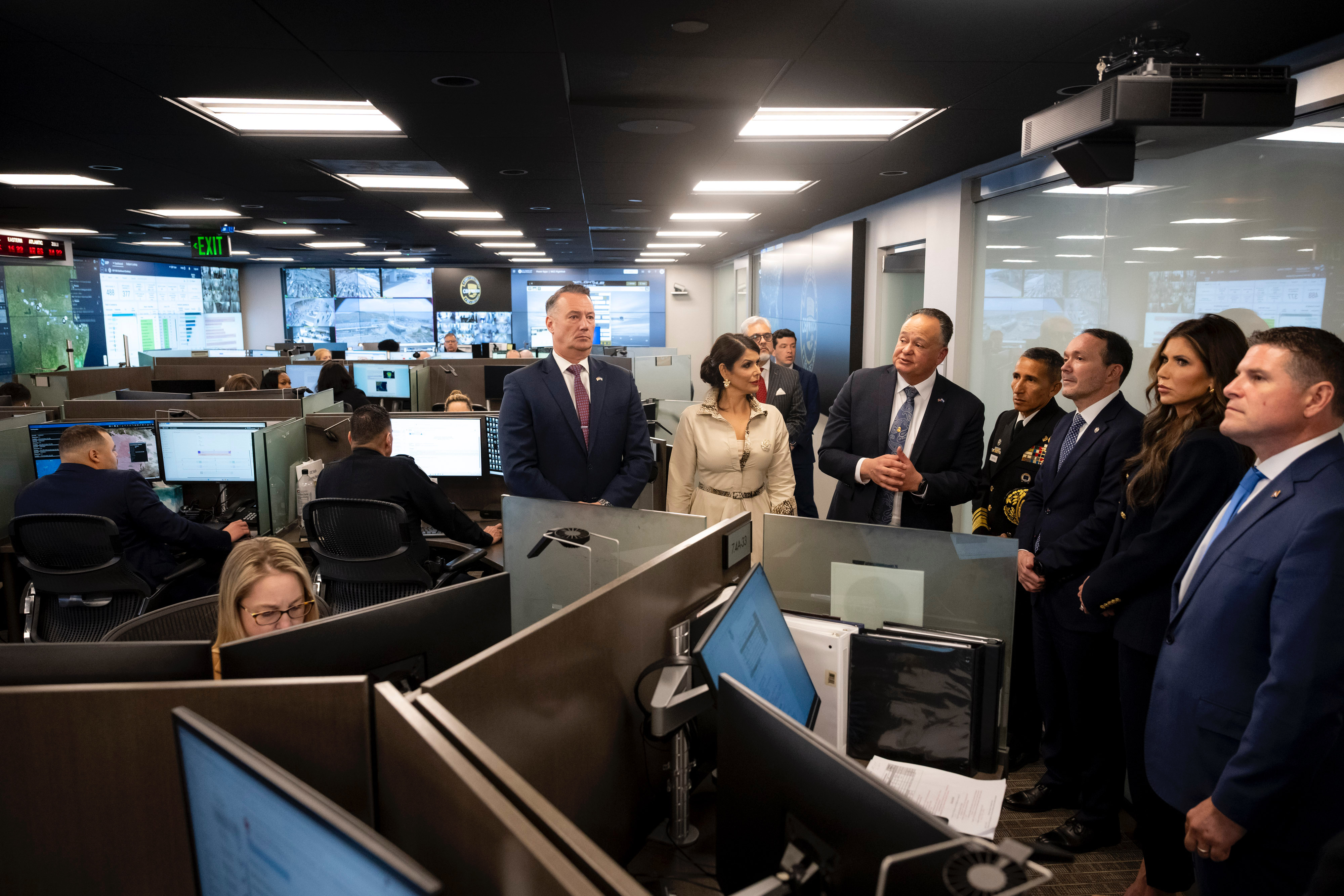 Photos from Global Entry partnership signing with El Salvador. 