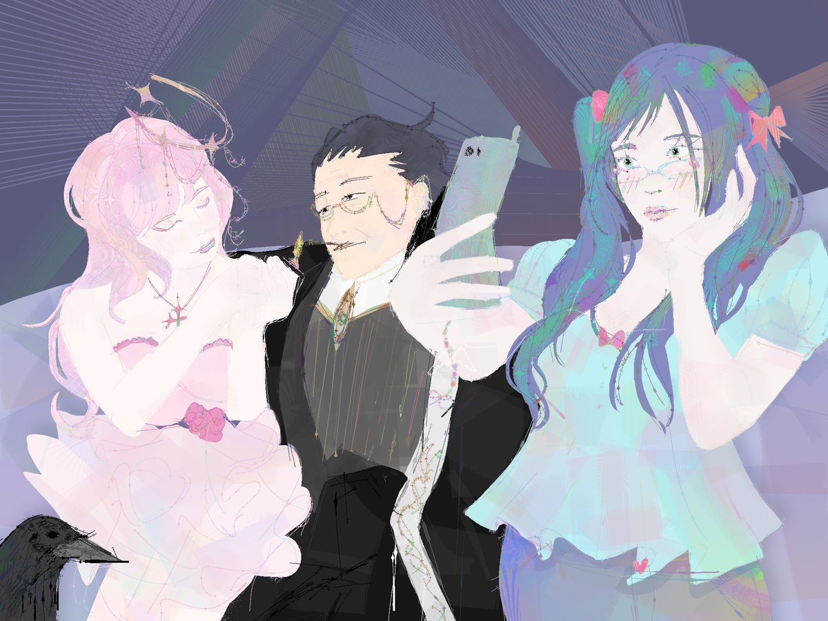 girl__failure's tweet image. Gramps smoking a blvnt &amp;lt;/3
#hsr #gopherwoodhsr #oc