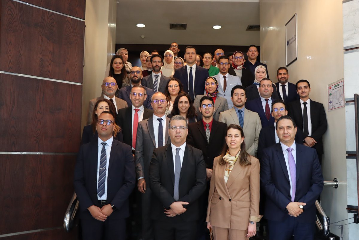 ENSA_MA's tweet image. Les élèves de l&apos;ENSA effectuent une visite à la bourse de Casablanca