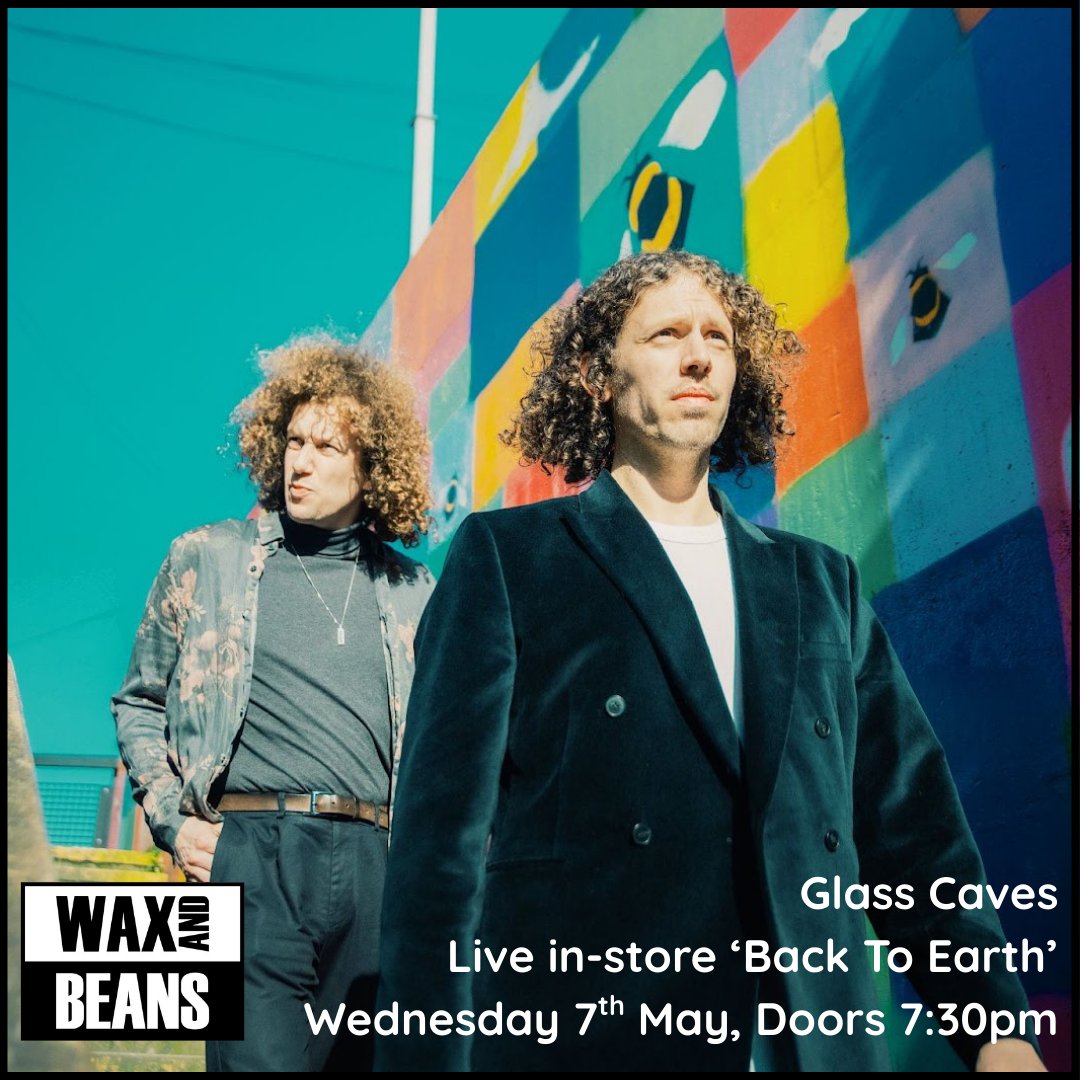 waxandbeans's tweet image. Announcing @GlassCaves live at Beansies. 

The band will be performing tunes from their new LP 'Back To Earth'

waxandbeans.co.uk/collections/gl…

See you there! 🌏

@scruffoftheneck 
@369Sales