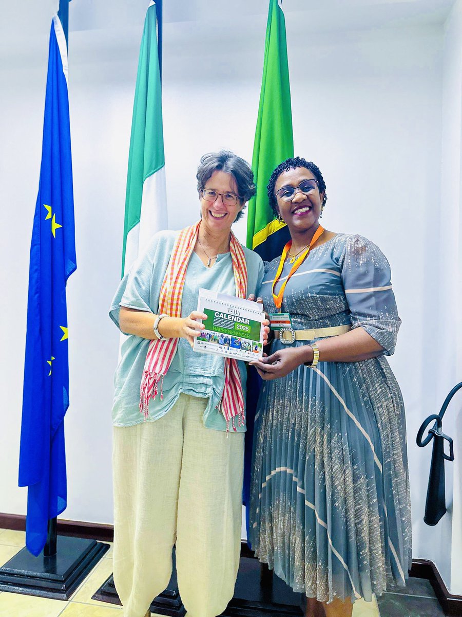 Jacqueline Mkindi (@mkindijackie) on Twitter photo I had the fruitful engagement with the Irish Ambassador to TZ, HE Nicola Brennan <a href="/IEAmbDar/">Ambassador of Ireland to Tanzania</a> alongside Suzanne Keatinge, Deputy Head of Dvl Cooperation. We explored opportunities for collaboration & discussed the major investment summit set for May in Dublin, where TAHA is invited I had the fruitful engagement with the Irish Ambassador to TZ, HE Nicola Brennan <a href="/IEAmbDar/">Ambassador of Ireland to Tanzania</a> alongside Suzanne Keatinge, Deputy Head of Dvl Cooperation. We explored opportunities for collaboration & discussed the major investment summit set for May in Dublin, where TAHA is invited