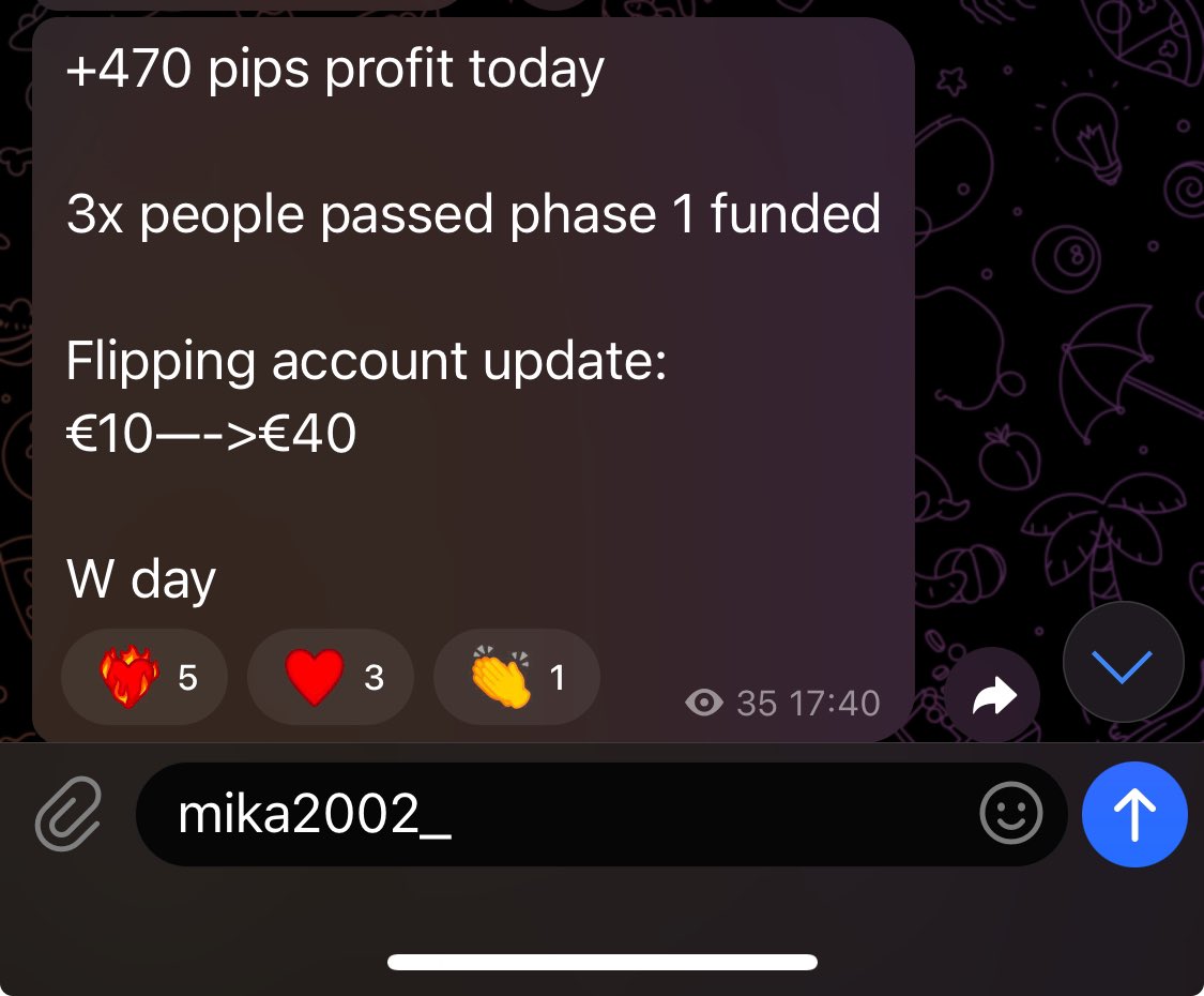 thefutmigga's tweet photo. Complete beginners with no idea about trading copying the exact trades I take. 

One flipped a €20 deposit into €120 on a flipping account (in a day)

Also got 3 people to pass their funded accounts (96% of traders fail them) 

Lots of testimonials on my ig @ mika2002_ https://t.co/LgXcFb6SPa