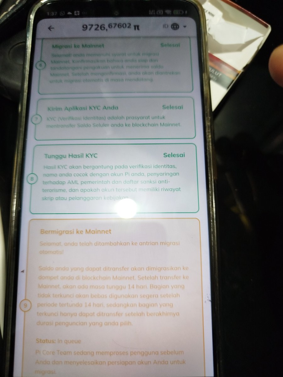 bangrianst's tweet photo. @PiCoreTeam Saya penguna akun @bagrianst86 
saya menambang selama  1276  hari saya menambang pi netwok  dan sampe saat ini akun  belum berhasil di migrasi kan tolong kepada pihak picCoreTeam membatu menyelsaikan  terimakasih https://t.co/OV881OtYiE
