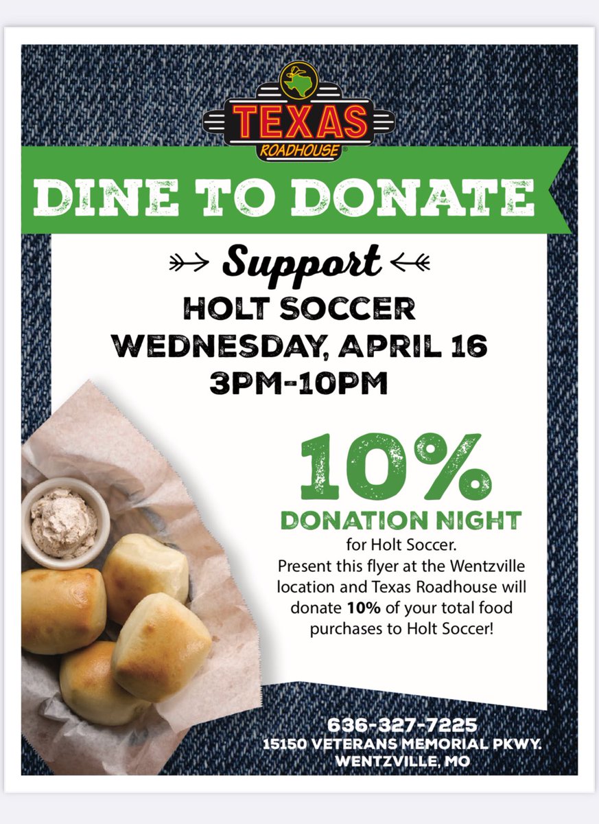 If you’re in need of dinner tonight, here’s a great way to support Holt Soccer. 

As always, thanks for your support of our programs.

#WeAreHolt⚽️