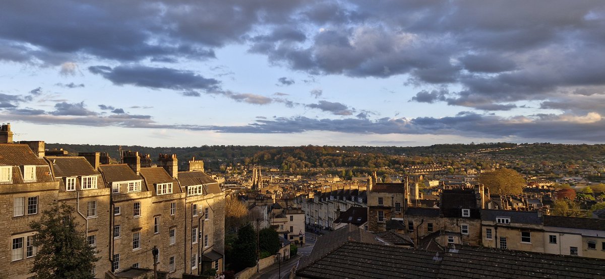Blessed with a glorious view from balcony.