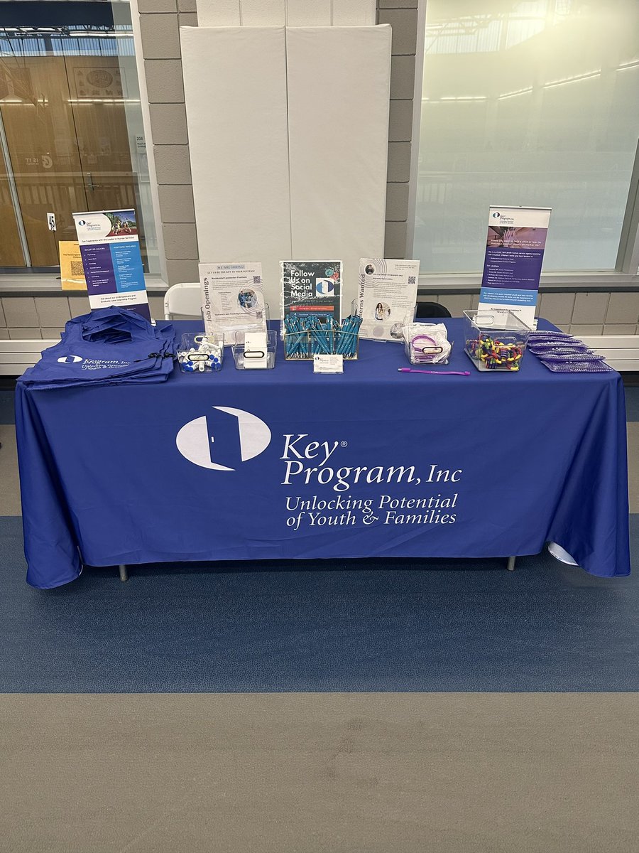 Hey Worcester State 👋🏼 We’re in your neck of the woods for the Spring 2025 Internship &amp; Job Fair. Come check out our merch and learn how assisting youth and families at The Key Program can enrich your life!