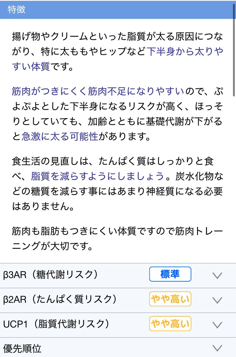 15umisea's tweet photo. 遺伝子検査した結果😳
合ってる🤧揚げ物もクリームも大好きで太ももぱんぱん🦵 https://t.co/zqMRzZC7ar