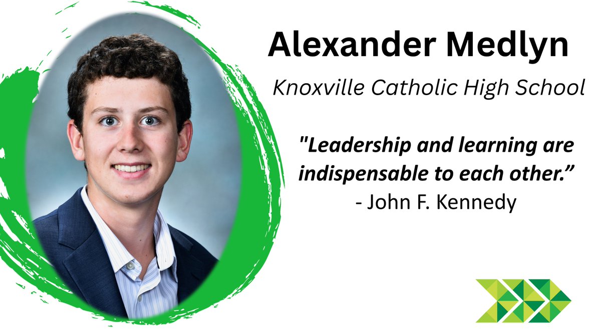 Congratulations to <a href="/KnoxCatholic/">Knoxville Catholic☘️</a> golf team member Alexander Medlyn (c/o '26) on his graduation from Youth Leadership Knoxville.
#morethananathlete