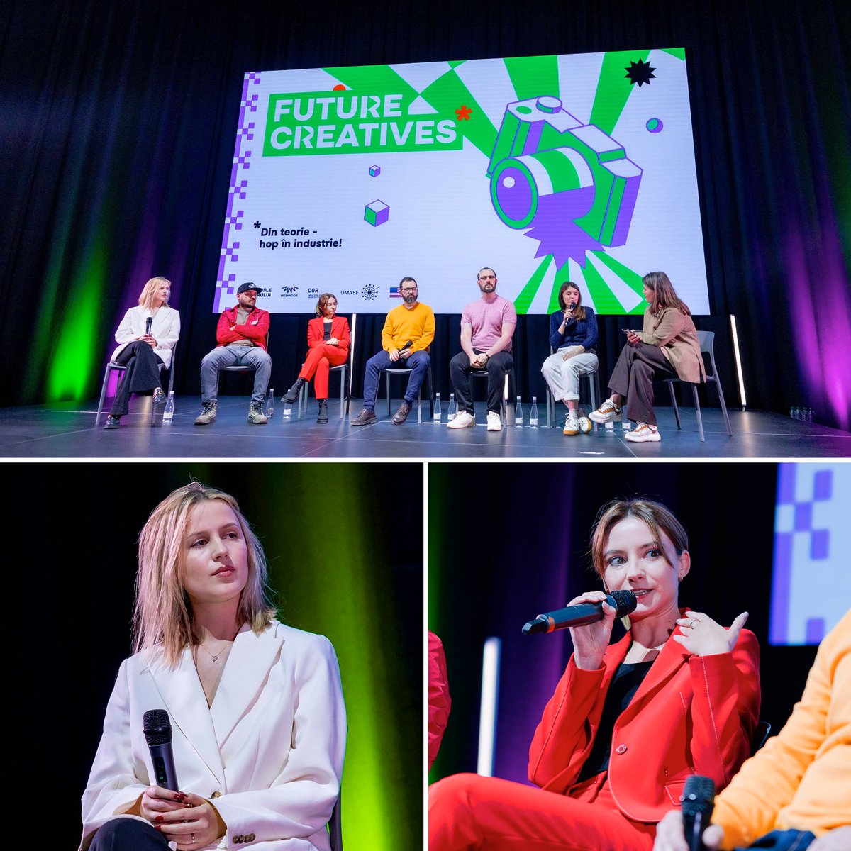 Bully_Entertain's tweet image. Big questions, bold advice, and a room full of next-gen creatives🌟
This week, our team Nicoleta Ciurea and Lidia Scarlat joined Future Creatives to talk all things freelancing, studio life, and the skills that matter
#WeMakeFun #BuiltByBully! #FutureCreatives #CreativeIndustries