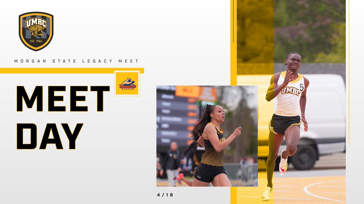 It's MEET DAY! We are at Day 1 of the Morgan State Legacy Meet

#RetrieverNation