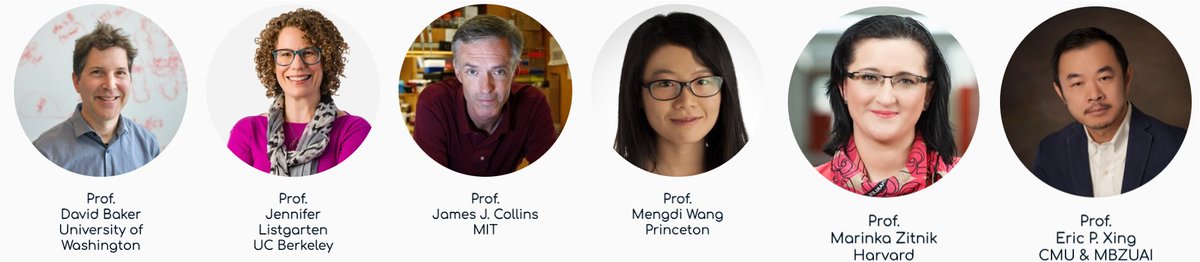 GenBio Workshop @ ICML25 (@genbio_workshop) on Twitter photo Thrilled to share our amazing speakers!
<a href="/UWproteindesign/">Institute for Protein Design</a>, <a href="/jlistgarten/">Jennifer Listgarten</a>, James Collins, <a href="/MengdiWang10/">Mengdi Wang</a>, <a href="/marinkazitnik/">Marinka Zitnik</a>, <a href="/ericxing/">Eric Xing</a>.
More to be announced!
3/n Thrilled to share our amazing speakers!
<a href="/UWproteindesign/">Institute for Protein Design</a>, <a href="/jlistgarten/">Jennifer Listgarten</a>, James Collins, <a href="/MengdiWang10/">Mengdi Wang</a>, <a href="/marinkazitnik/">Marinka Zitnik</a>, <a href="/ericxing/">Eric Xing</a>.
More to be announced!
3/n