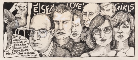 Congratulations to our pal Dan Nadel for last night’s launch of his biography on Robert Crumb 92nd Street Y.

Dan co-curated "The Underground is Always Outside" with the unforgettable Aline Kominsky-Crumb at OAF Paris in 2022.