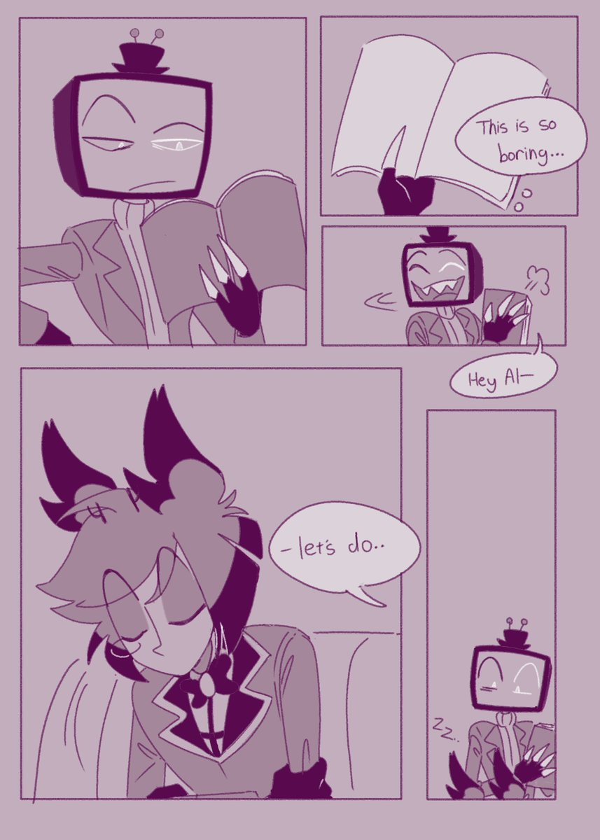 Intheein's tweet image. #Radiostatic #AlVox 
Sneaky (4/11)
