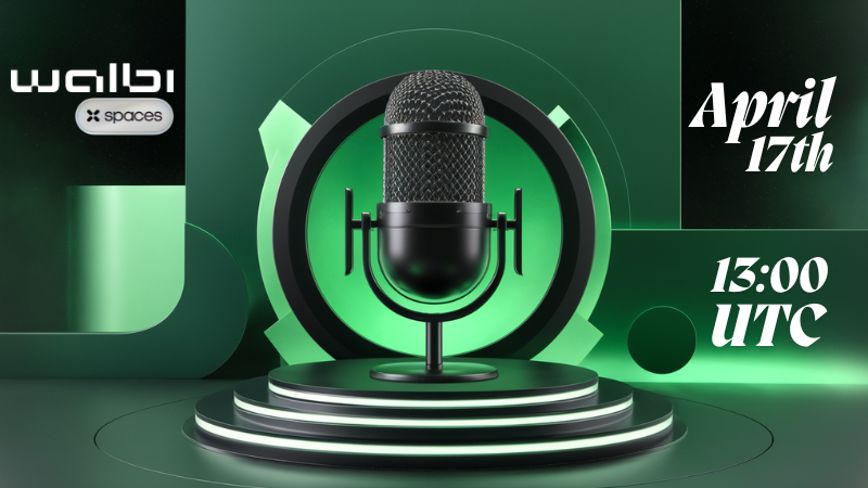 🚨 Big News, Walbi Fam! 🚨

We’re going live on X Spaces this April 17th at 13:00 UTC for a Walbi Q&amp;A that’s not your typical finance talk.

Think investment tips, crypto questions, a sprinkle of bad jokes, and a whole lot of chill vibes 😎

💬 Got burning questions about the