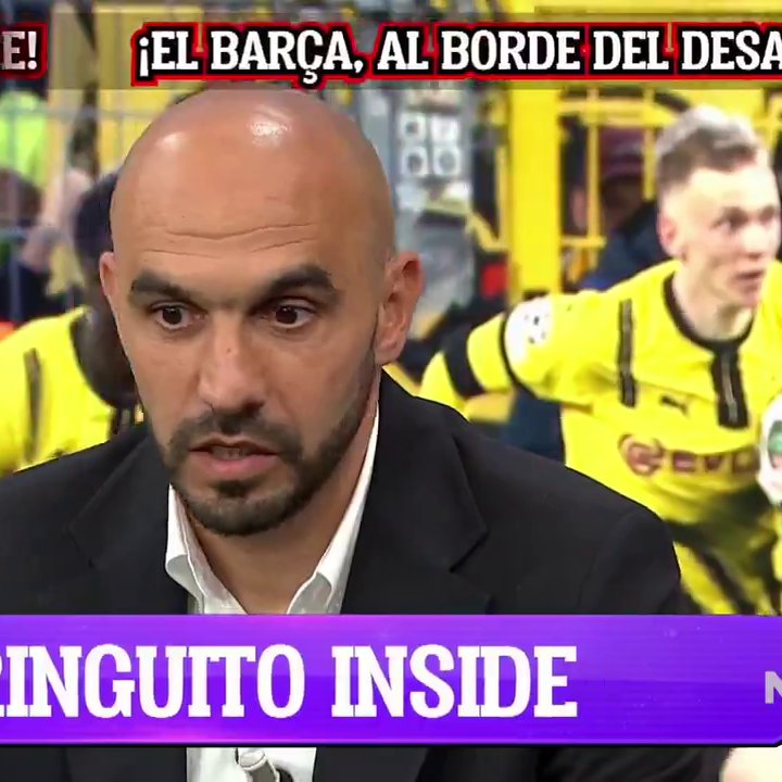 وليد الركراكي (مُدرب المُنتخب المغربي):

لامين نجم من طراز خاص، حاولت ضمّه لمنتخب المغرب، لكنه اختار إسبانيا، وتمنّيت له التوفيق. ما يفعله في عمره هذا أمر لا يُصدَّق، لا يُصدَّق 

❓كيف كانت المحادثات معه؟ لأنك تحدثتَ مباشرة معه، صحيح

🗣️الركراكي: نعم

❓وماذا قال لك؟ أو كيف جرت