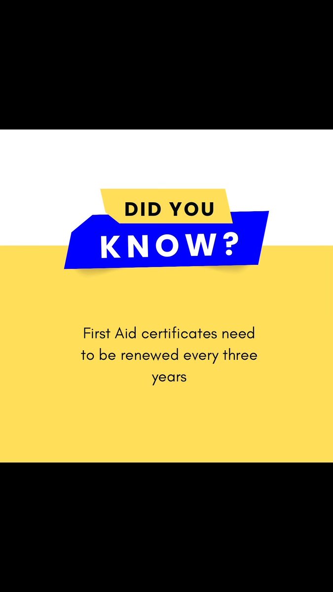 BakerTraining's tweet photo. 🚑 Staying current with your first aid training is essential for safety and compliance. Don’t wait for an emergency to find out it’s expired! Book in with Baker training today 🚑 

📞 Paul 01529 306232 https://t.co/MhddmE1UKx