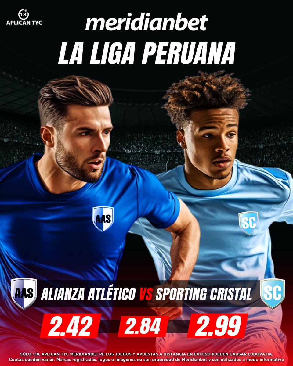 🎯 Alianza Atlético recibe a Cristal tras una dura derrota el fin de semana pasado. Los churres no pudieron en el Juan Pablo II.

🎯 Sporting Cristal llega con los ánimos en alto luego de vencer 1-0 a Cusco

⭕ Juega acá 👉 goo.su/dRzRd