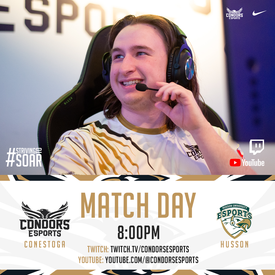 And playoffs continue... 😈🦅

🆚<a href="/HussonEsports/">Husson Esports</a> 
🕗8:00PM
📺Twitch &amp; Youtube