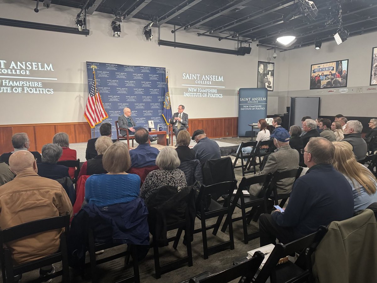 Neil Levesque (@neillevesque) on Twitter photo <a href="/MaxBoot/">Max Boot 🇺🇦🇺🇸</a> talks about his book Reagan <a href="/nhiop/">NHIOP</a> <a href="/SaintAnselm/">Saint Anselm College</a> with celebrity interviewer Drew Cline. #nhpolitics <a href="/MaxBoot/">Max Boot 🇺🇦🇺🇸</a> talks about his book Reagan <a href="/nhiop/">NHIOP</a> <a href="/SaintAnselm/">Saint Anselm College</a> with celebrity interviewer Drew Cline. #nhpolitics