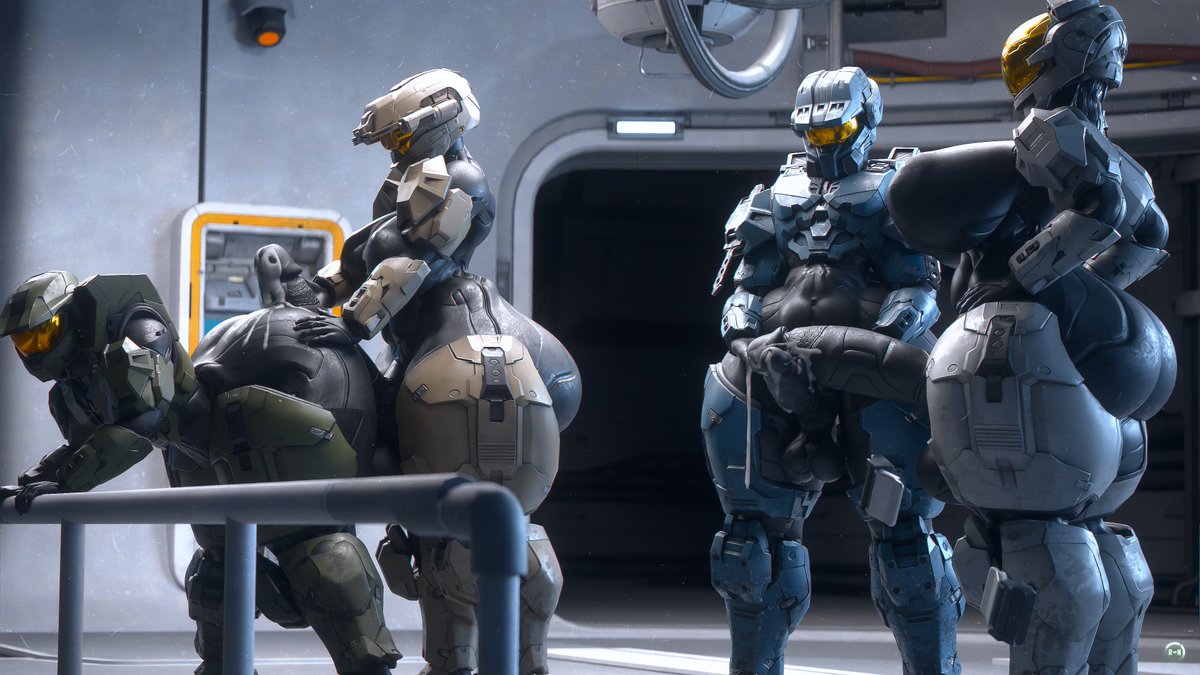 R-N🔞 (@runn1non) on Twitter photo Some Post Brief mission prep for blue team.
Thank you <a href="/Rosey_Ginger/">GingerRose🔞</a> for the commission!
#NSfw #nsfwart #Halo #Haloinfinite #blender #blenderart Some Post Brief mission prep for blue team.
Thank you <a href="/Rosey_Ginger/">GingerRose🔞</a> for the commission!
#NSfw #nsfwart #Halo #Haloinfinite #blender #blenderart
