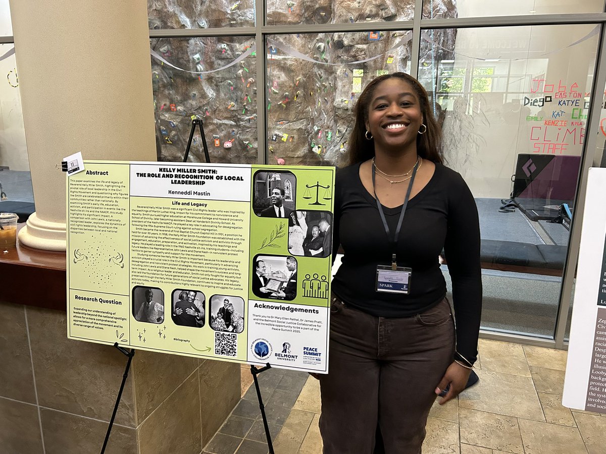 It is SPARK day at Belmont University! This unique day highlights &amp; celebrates student Scholarship, Performance, Art, Research &amp; Knowledge (SPARK)! Our students are doing an amazing job showcasing their hard work, learnings, and extraordinary talent! #BelmontSoul #SPARK
