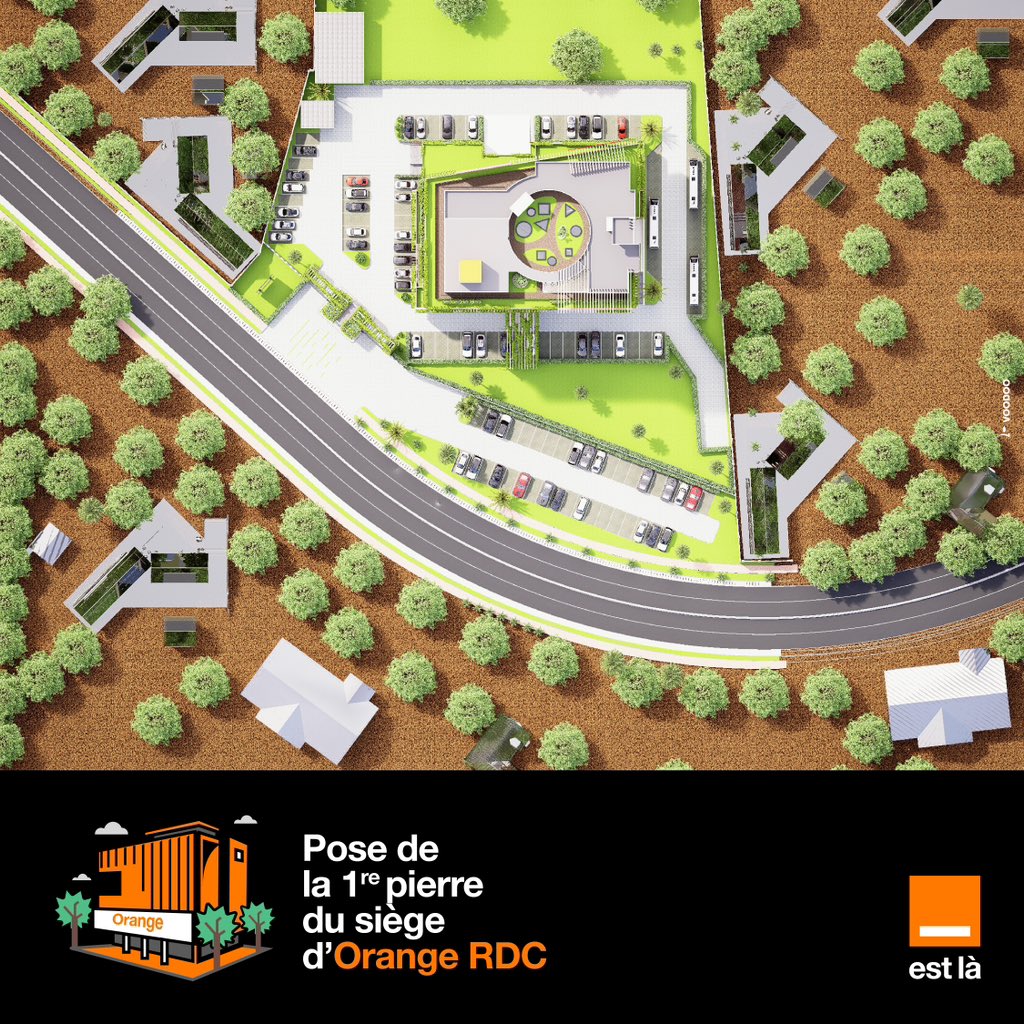 Orange__RDC's tweet photo. Orange RDC ancre son avenir en RDC avec la pose de la 1ère pierre de son futur siège social! 

Avec plus de 10.000 m², ce nouveau siège est conçu pour le bien-être et la performance de nos équipes : bureaux inspirants, espaces de réunion conviviaux, services sur site (salle de sport, espace de détente, garderie pour les enfants...), un lieu pensé pour l'innovation.

Ce projet témoigne de notre ambition numérique et de notre ancrage local, au service de nos clients et de nos équipes.

 #OrangeEstLà #RDC #TransformationDigitale #OrangeRDC #LeadTheMarket