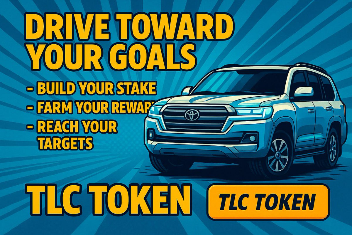 TLC_Token's tweet photo. TLC Fam, sound off!
Where are our holders from? 🌍
Drop your country flag in the comments 👇
Let’s see how far the Land Cruiser of Crypto has reached! 🌐🚗💨

And if you’re new — welcome to the ride.
Hit the gas and don’t look back.

#TLCtoken #TLCfam #GlobalCrypto #TogetherWeRide #CommunityDriven 💬🌏🔥