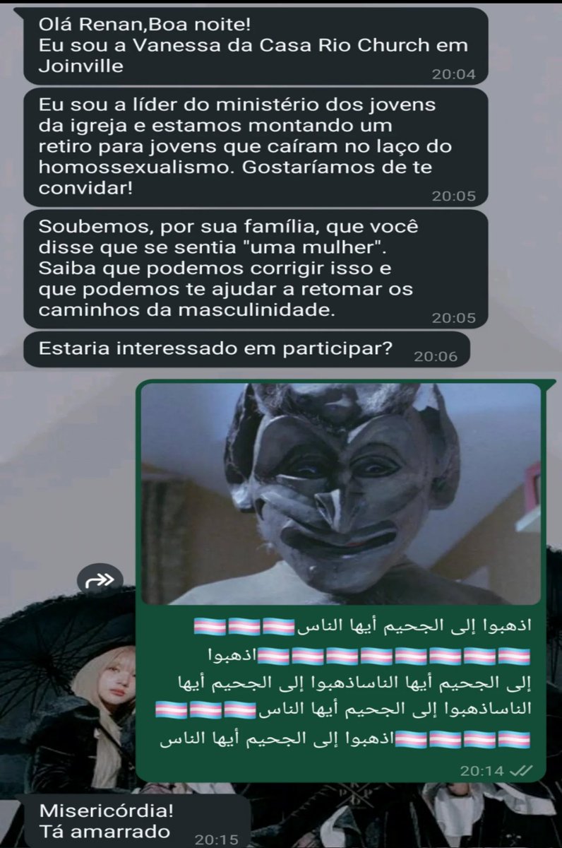 Nyx_fofa's tweet photo. Eu sairia dessa igreja. Mas a resposta da guria foi incrível https://t.co/BTzm31ku7G