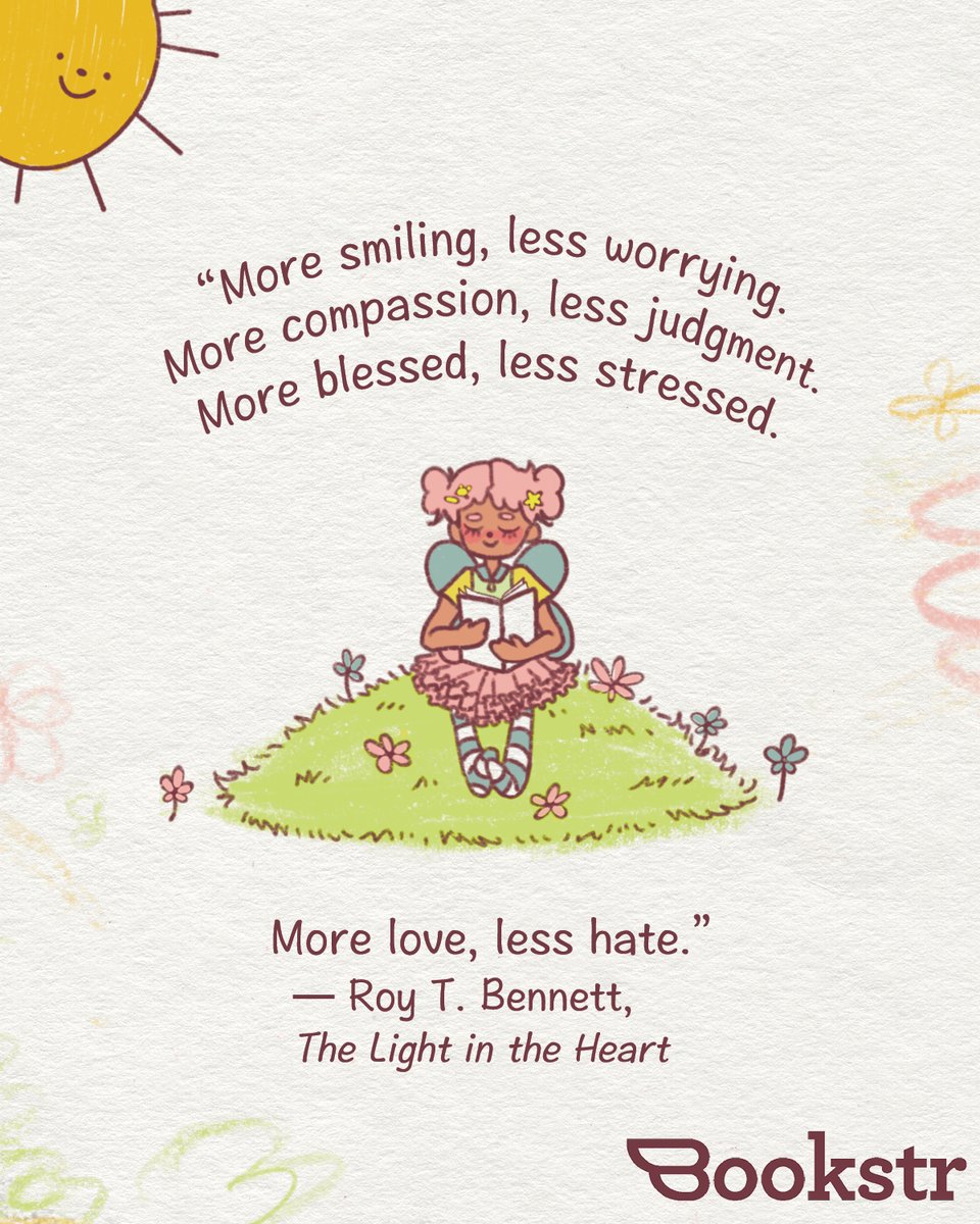 BookstrOfficial's tweet image. In honor of today being Stress Awareness Day, we're channeling this mindset. 💆‍♀️ 

[🎨 Original art by Quincy May]

#destress #relax