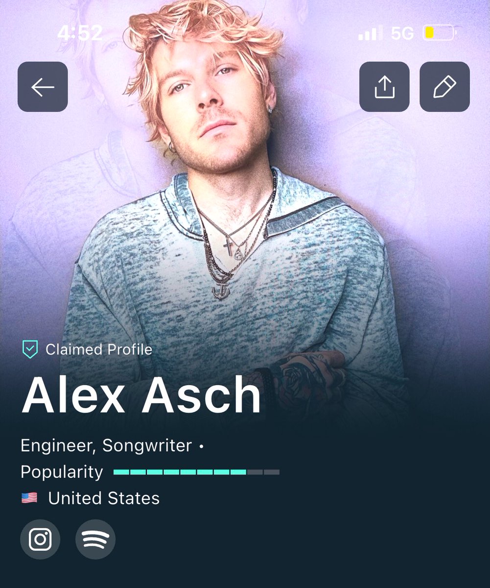 Grateful to produce and write songs.