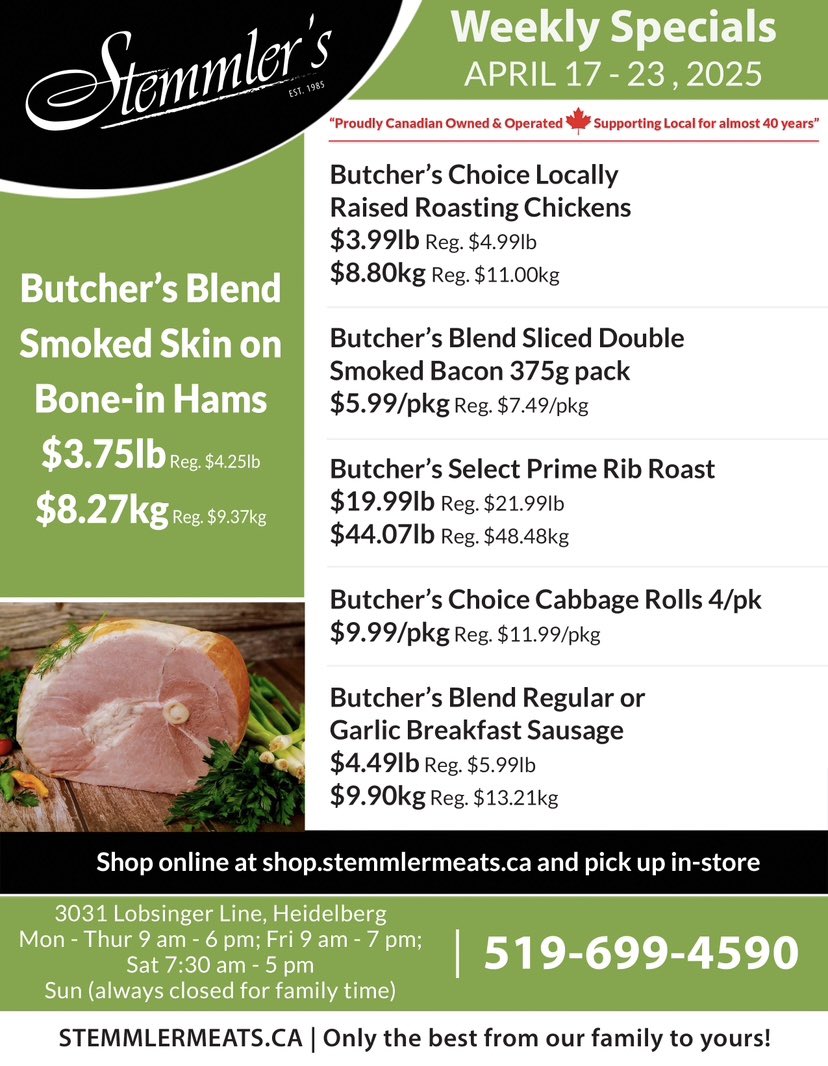 Stemmler Meats tweet media