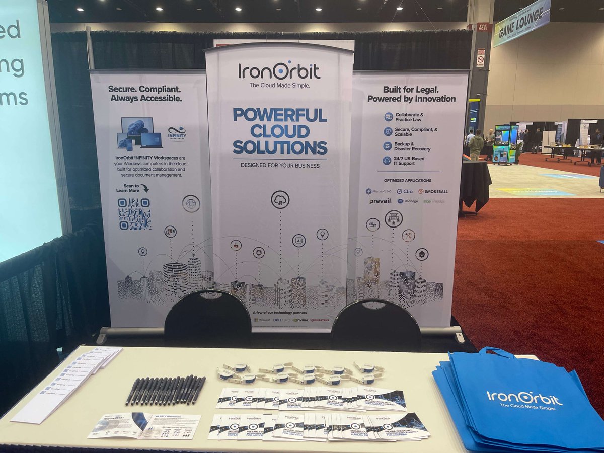 Iron_Orbit's tweet photo. Law firms seek solutions that enable agility without compromising security; INFINITY Workspaces strikes that balance by giving legal professionals the freedom to work securely from any location while ensuring their data remains protected.
https://t.co/FhT0Iu5AP8

#ABATECHSHOW https://t.co/x0t7glb0bT
