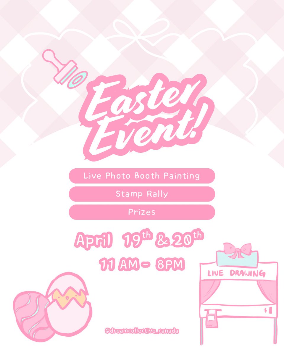 cappa8882's tweet photo. I’m doing Live Photo Booth drawing at Dream Collective, a store where small businesses in luring mine, gets a space to call their own! Drop by this Easter weekend to also participate in other events

#vancity #vancouverevents #vancouverpopup #Vancouver #thingstodoinvancouver #art https://t.co/svh2FYk1lO