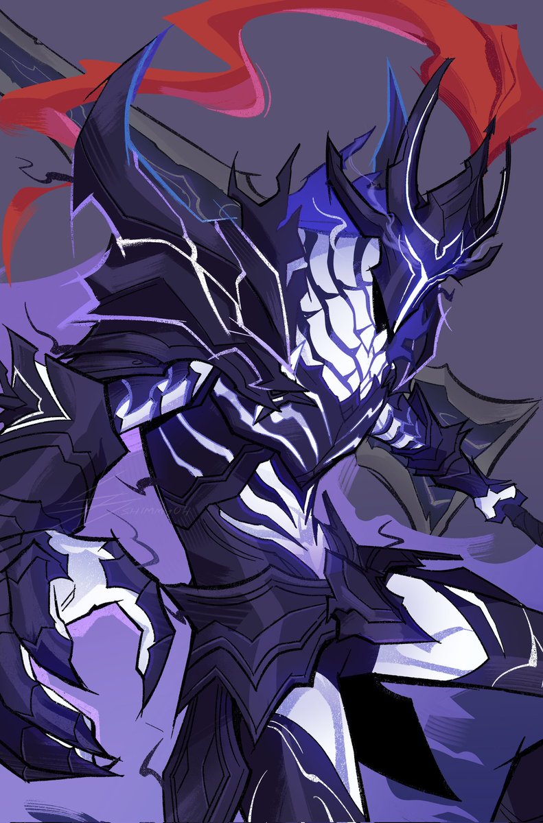 ShimmyOh_'s tweet image. a lil bit of this guy #SoloLeveling #SoloLevelingArise #igris