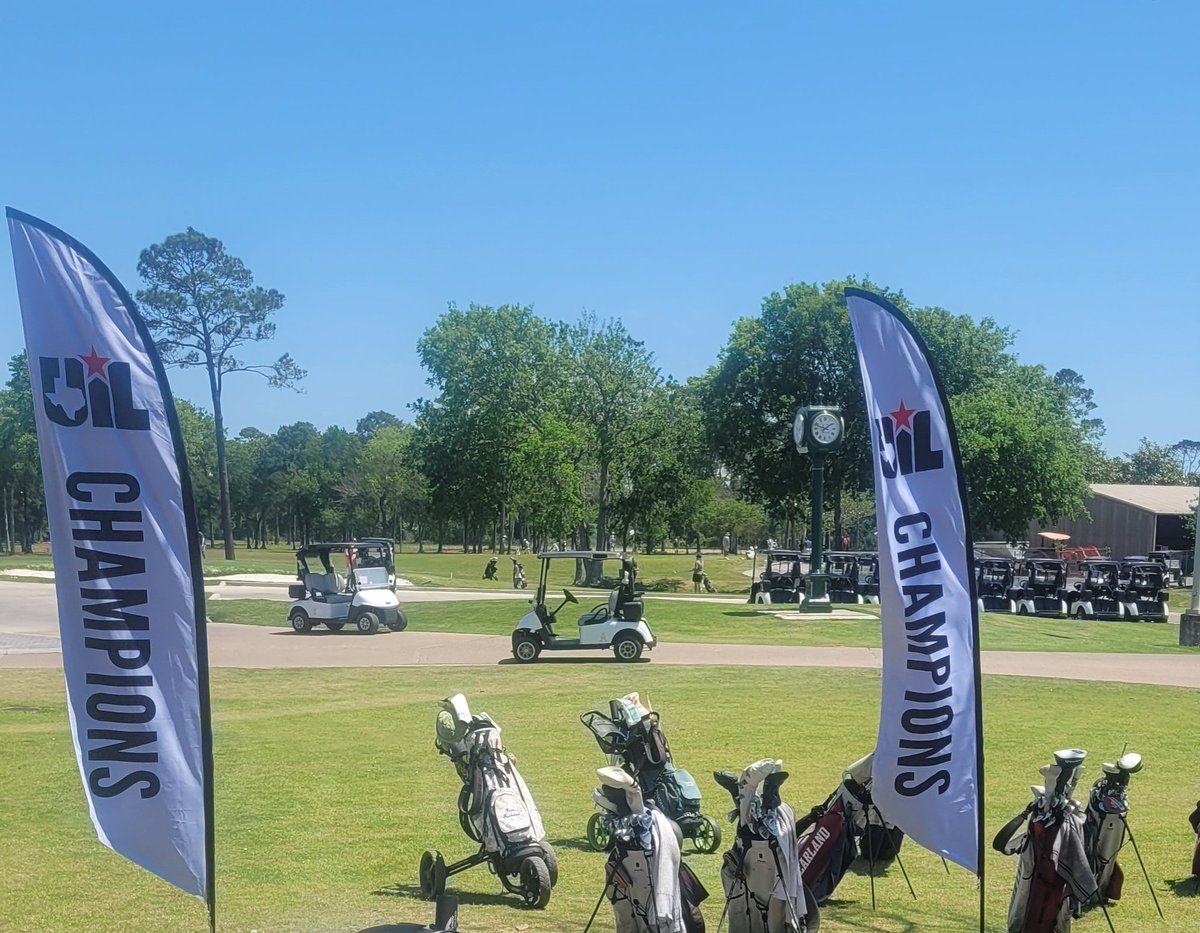 Day 1 for the Travis Boys Golf Medalists, Davis Cunningham &amp; Chris Mueller, at the UIL 6A Boys Region 3 Championship.