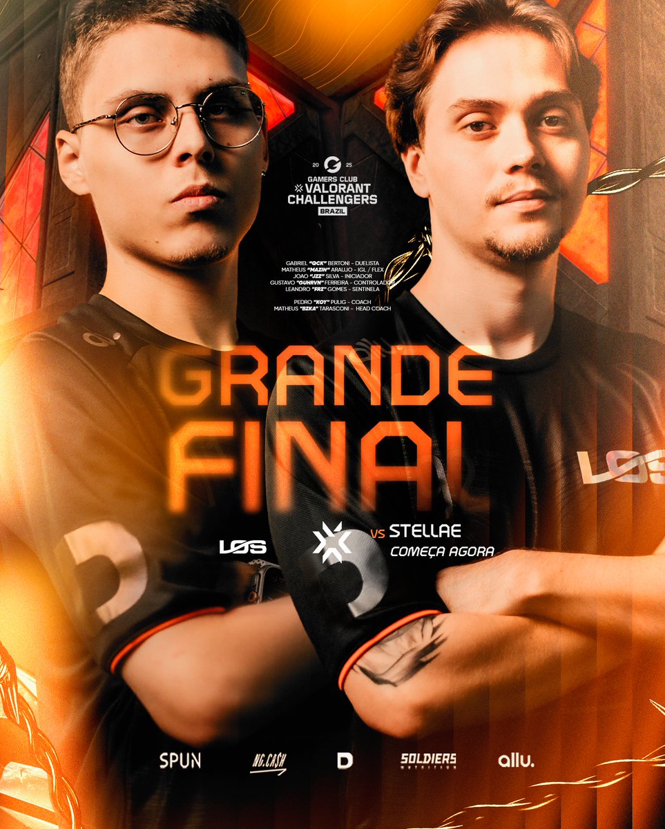 losgrandesgg's tweet image. Chegou a hora do desafio final.

A decisão do #ChallengersBR começa AGORA!

MD5 🆚 STELLAE
📺 @Nuuhfps

Dropa o #goLOS e vem torcer junto na WatchParty 🧡