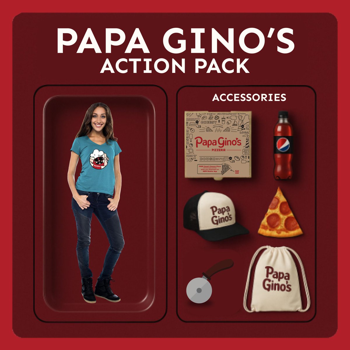 We couldn’t help ourselves, so we jumped on the bandwagon… 🍕🔥➡️papaginos.com