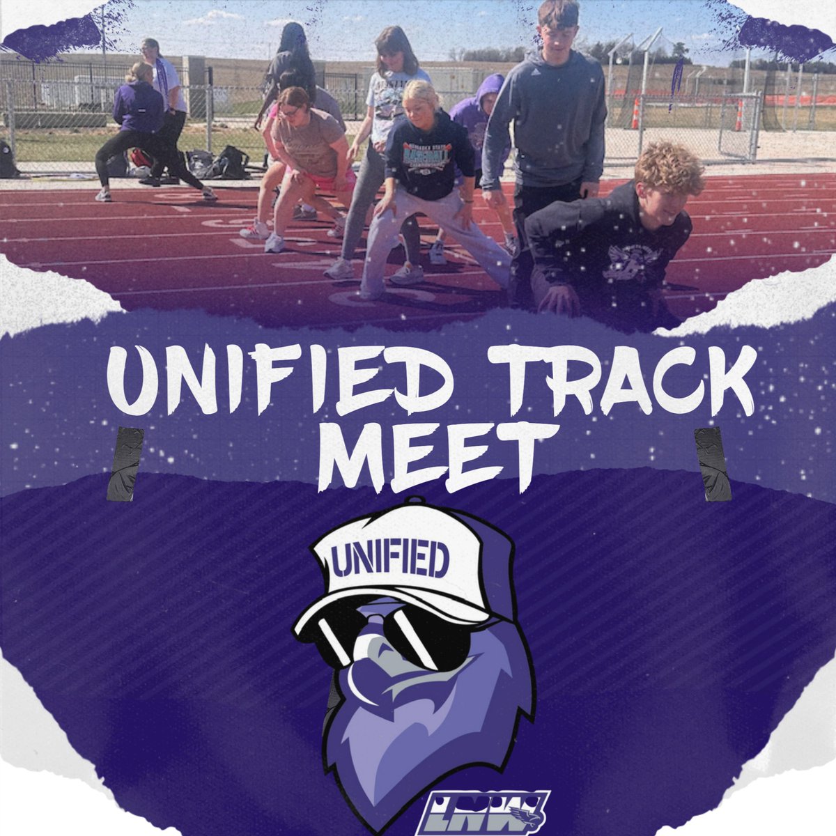 🚨FALCON TRACK MEET AT UBT🚨

Come on out to support our Unified Track Meet after school TODAY. Let's make it a great atmosphere to support our Falcon, Gator, Links, &amp; Rocket athletes‼️

#GoFalcons #FalconsFlyTogether