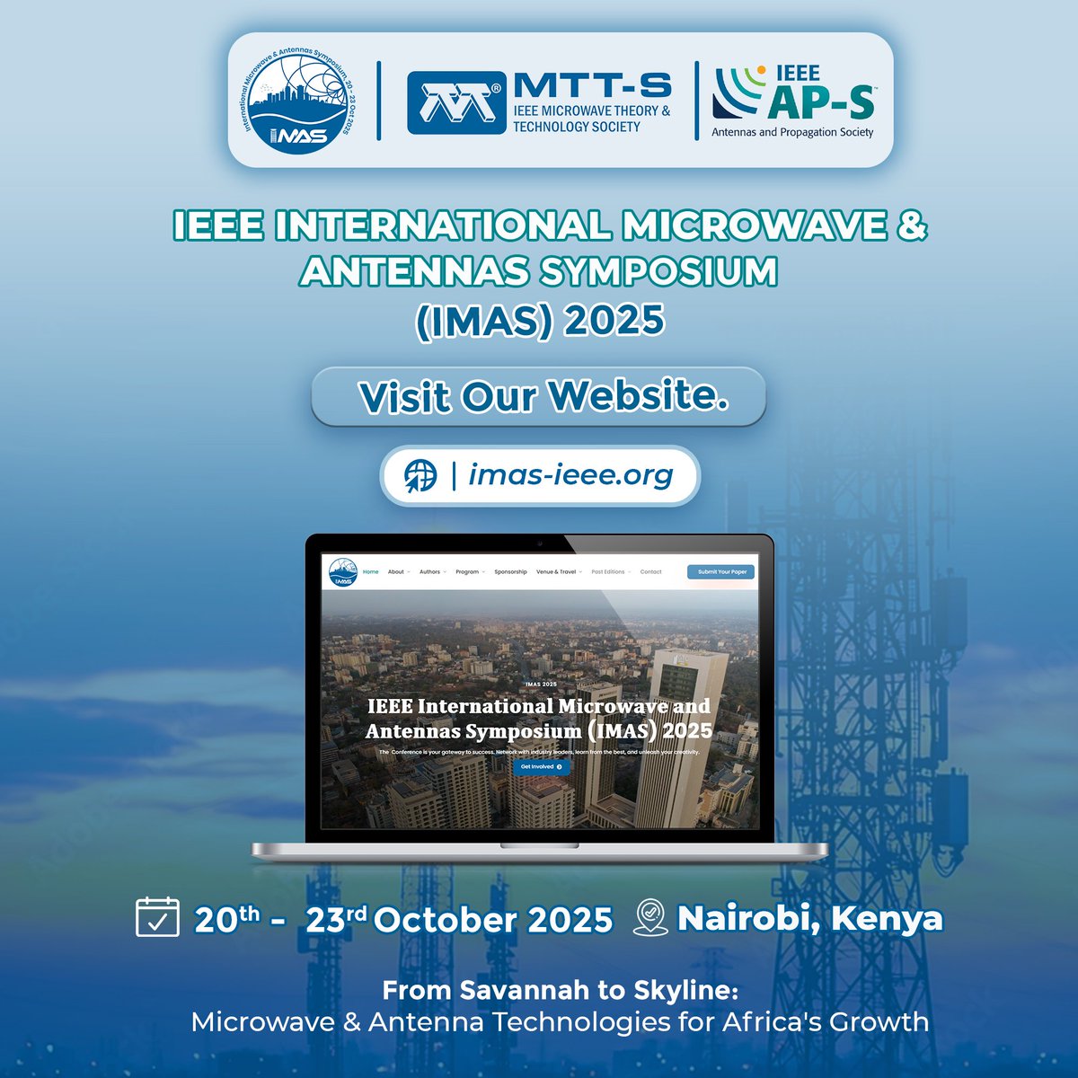 🌍 Calling engineers, researchers &amp; enthusiasts worldwide!
 Stay on the pulse of hashtag#IMAS2025 — from keynote reveals to program updates and networking opportunities.
 🔗 Visit imas-ieee.org for the latest planning news, speaker line‑ups, and more.