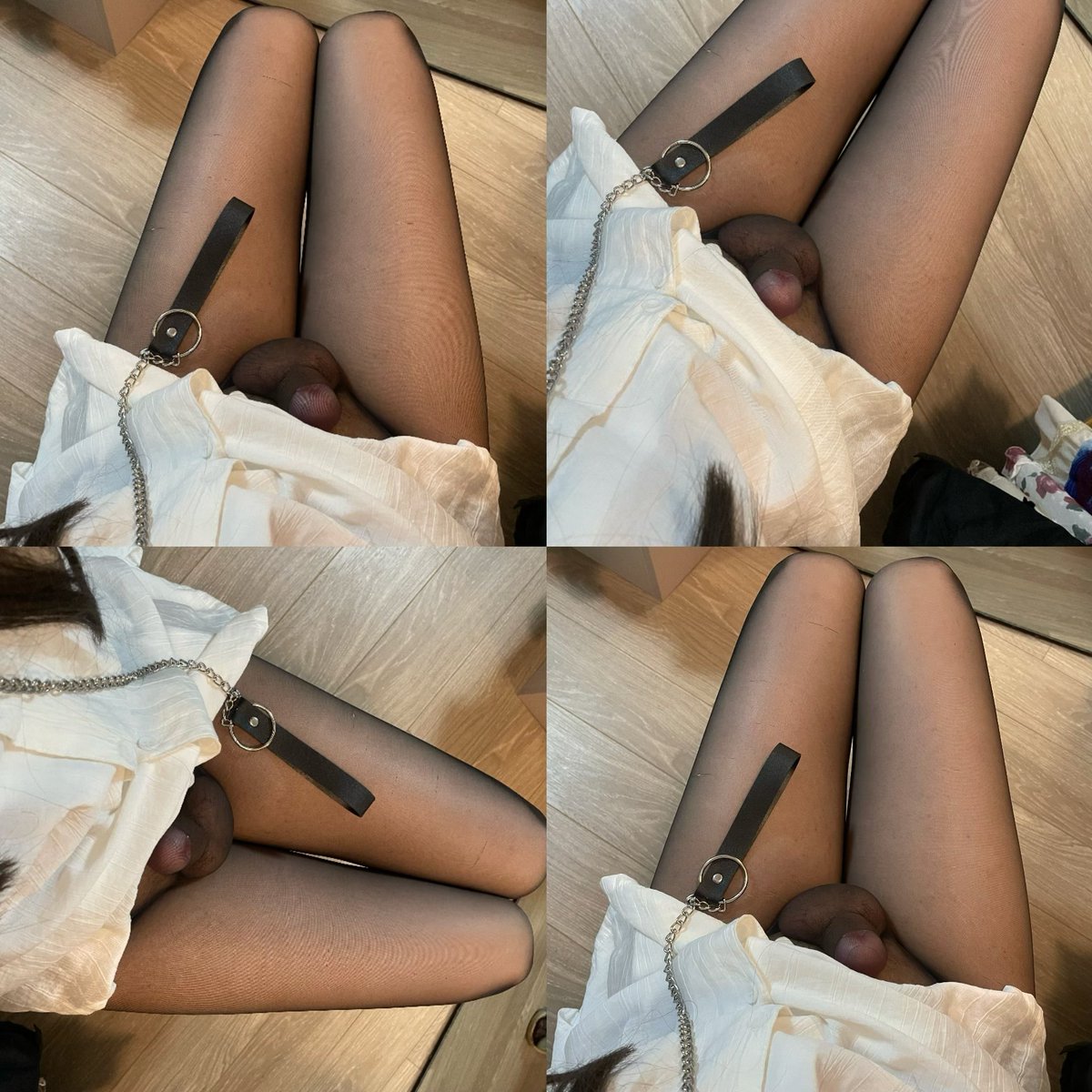 所以你其实喜欢的是这样高跟黑丝御姐嘛？
但其实身下早就戴好了项圈，丝袜里面也是没有穿内内的，丝袜隔着唧唧抚摸真空上街…齁齁，要泄在公厕里面去了呢～♡
#男の娘 #黑丝 #反差 #母狗 #御姐 #sissyboy #伪娘 #露出 
最后一些人不要盗我之前的旧图，我大号没了不是人没了…旧图会再发的