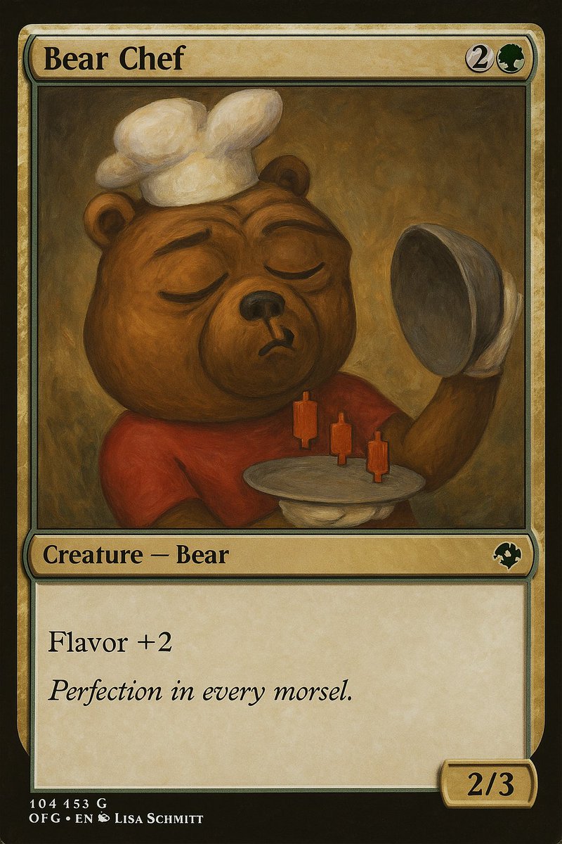 MagicMemeCards's tweet photo. Nobody likes when he is cooking.. DON'T LET HIM COOK! #magicmeme https://t.co/x4X5SRirkK