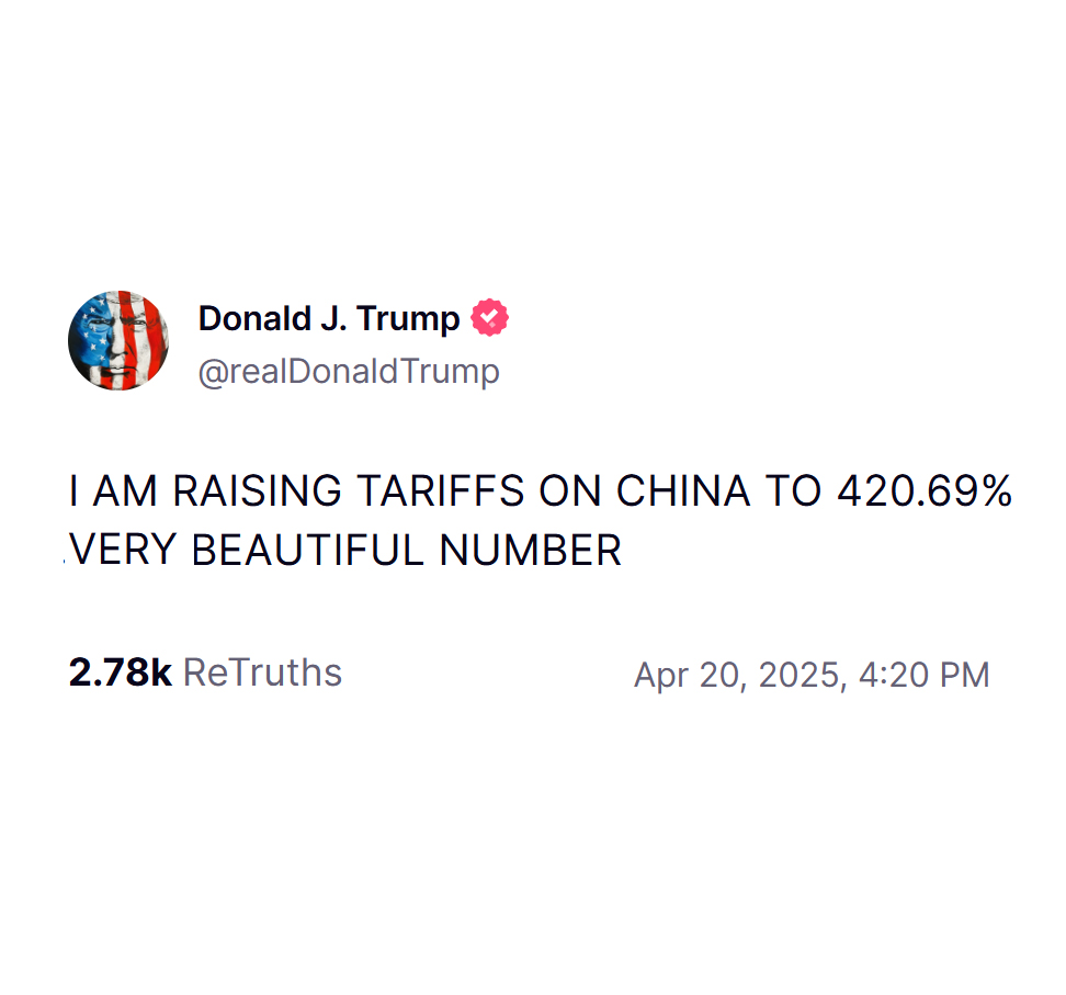 Trump has the chance to do the funniest thing ever.