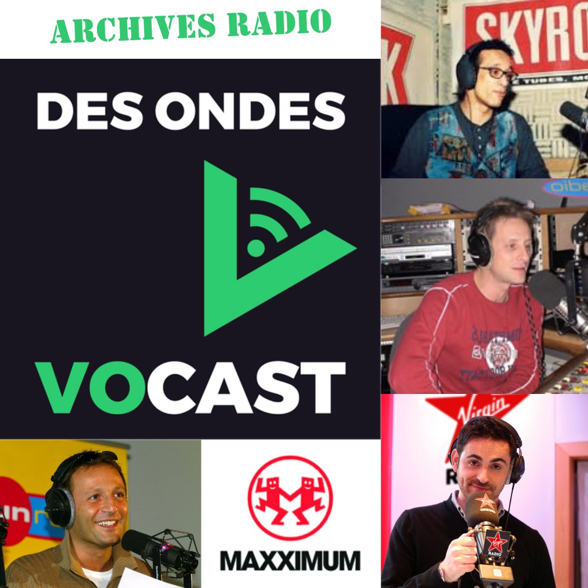 🔴Des Ondes Vocast, LE podcast qui parle de RADIO, revient pour la 2ème fois ce mois-ci pour un hors série spécial archives !
Au programme : Maxximum, C. Dechavanne, X. Laissus vs Arthur, Max, Maurice, C. Combal.
Un numéro concocté par Rémy Bertholon.
➡️➡️vocast.fr