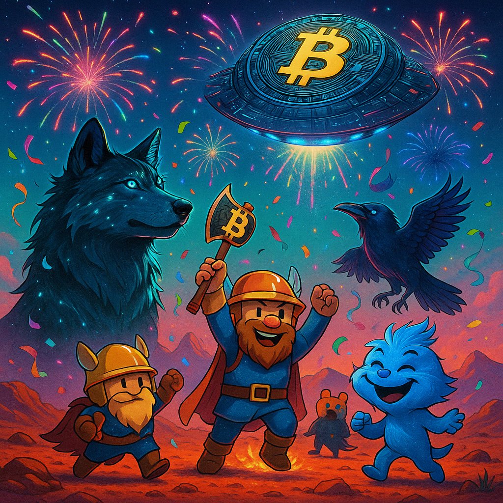 BitcoinStarship's tweet photo. Trading is now live again on ODIN·FUN! 🥳

Huge thank you to Bob and his team for their tireless work.

Let's resume the party! 🛸
https://t.co/6hxMPfn13o https://t.co/TpXPUkp0H4