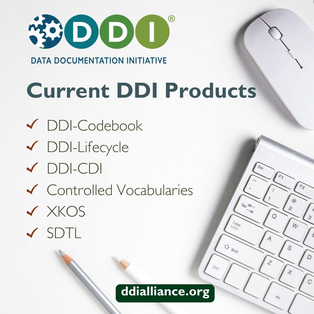 DDIAlliance's tweet image. 🌐 What can DDI Products do for your data?

The #DDIAlliance offers a suite of free standards tailored to document and manage every stage of the research data lifecycle. 👉 Explore the full suite: ddialliance.org/overview-of-cu…

#MetadataStandard #FAIRdata