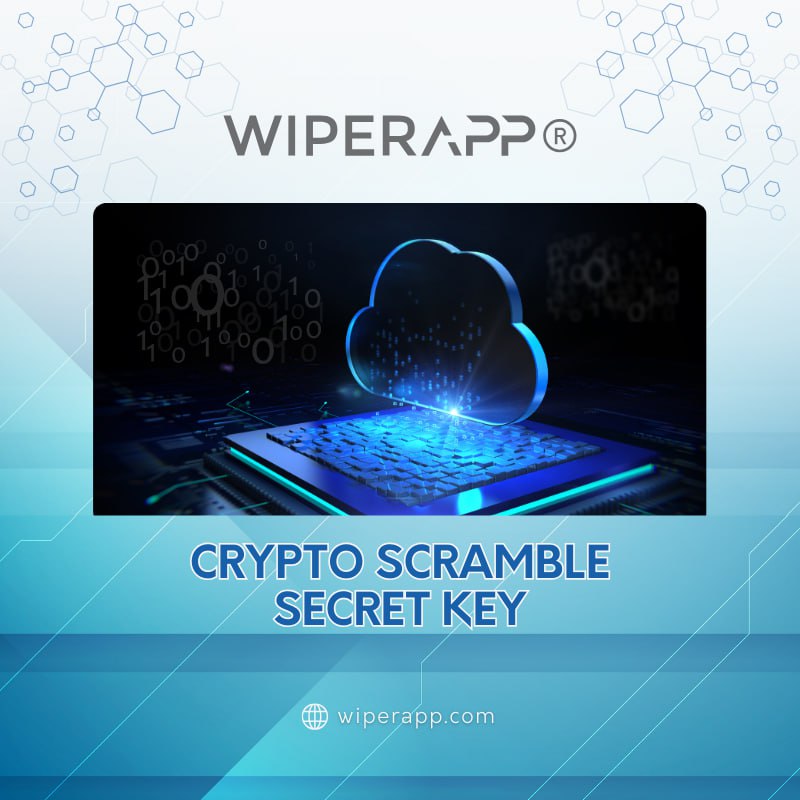 Ever wish you could just change the lock instead of smashing every file? 🔐 

With WIPERAPP’s Crypto Scramble, we swap out your drive’s secret key so old data is instantly unreadable—no heavy lifting required! ✨ 

Learn more 🔗 wiperapp.com