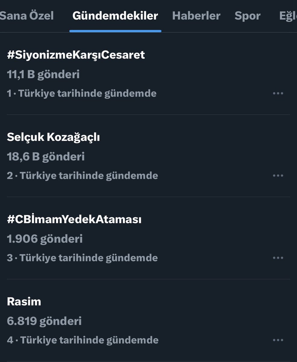 İnsanlığın siyonizme karşı gerçekten cesarete ihtiyacı var!

Mardin Artuklu Üniversitesi ailesi olarak #SiyonizmeKarşıCesaret dedik ve bu hashtagi el birliğiyle Türkiye gündeminde 1. sıraya taşıdık. 

Destek veren herkese yürekten teşekkür ederiz. <a href="/ibrahimozcosar/">ibrahim özcoşar</a>